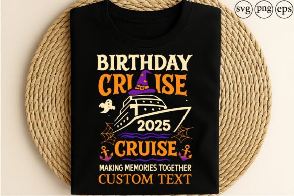 A Brand Designer's Review of Birthday Cruise Graphics for T-Shirt Designs