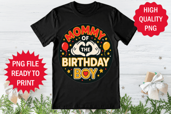 A Brand Designer's Review of Mommy of the Birthday Boy Graphics