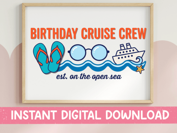 A Client-Ready Retro SVG for Cruise-Themed Design Projects