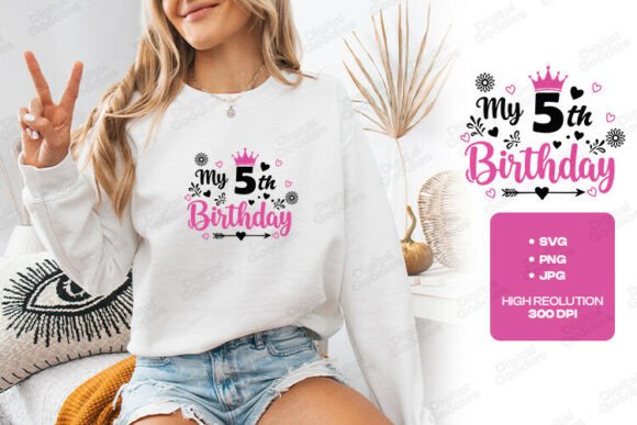 A Designer's Look at the My 5th Birthday Princess Party Design