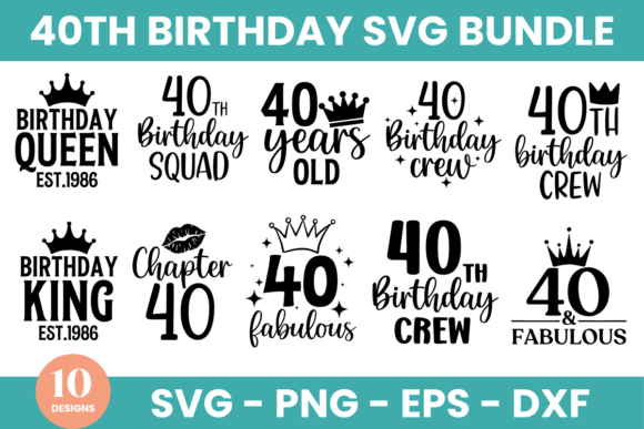 A Designer's Review: Is This 40th Birthday Bundle a Solid Graphic Asset?