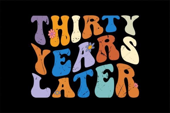 A Designer's Take on the 'Thirty Years Later' Birthday Gift Embroidery