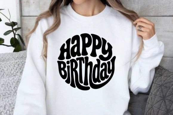 An Embroidery Designer's Review of Retro Happy Birthday SVG