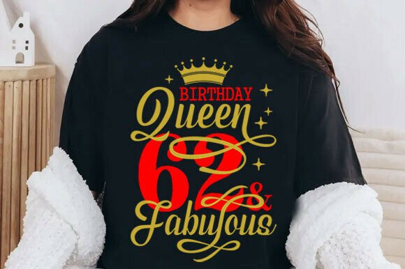 Birthday Queen Svg Graphics for T-Shirt Designs & Print Projects