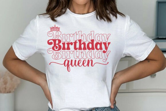 Crafting a Royal Celebration: Birthday Queen SVG Graphics
