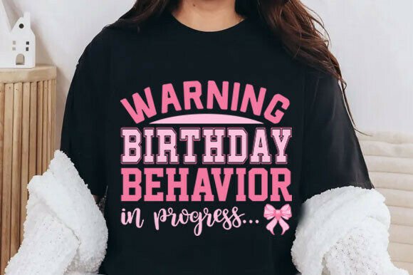 Reviewing the Warning Birthday Behavior PNG for Branding & Packaging